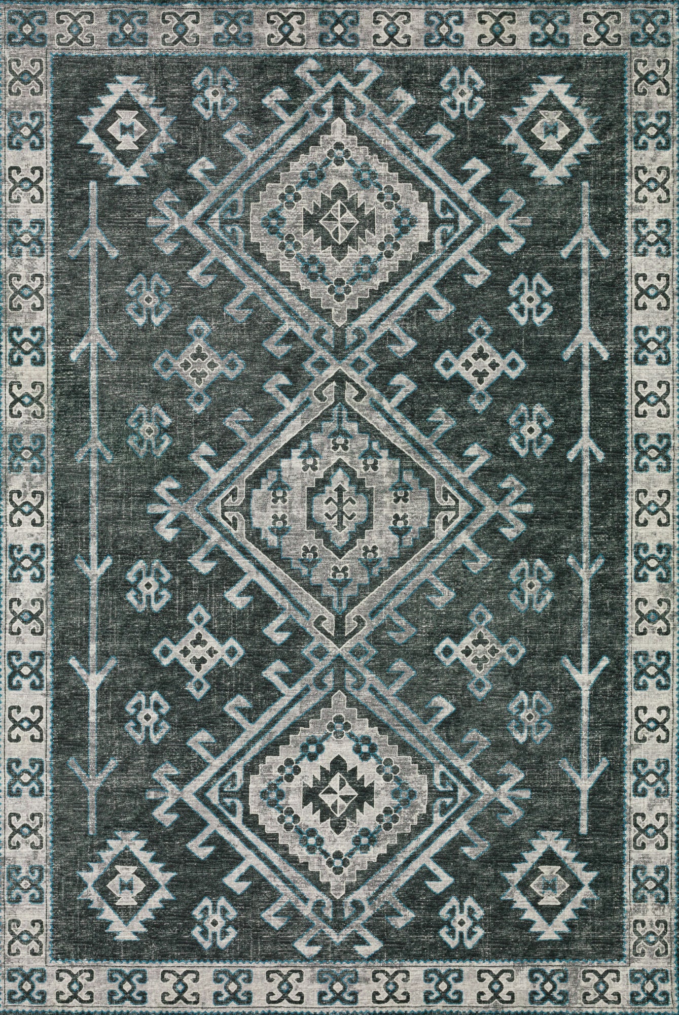 Brisbane BR2 Midnight 8' x 10' Rug