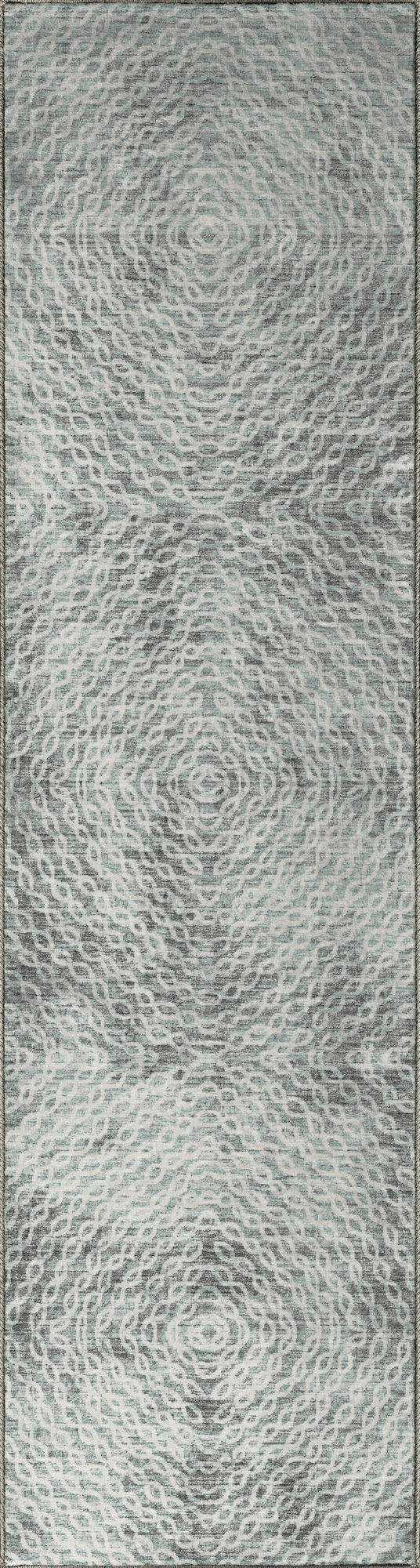 Brisbane BR3 Metal 2'3" x 7'6" Runner Rug