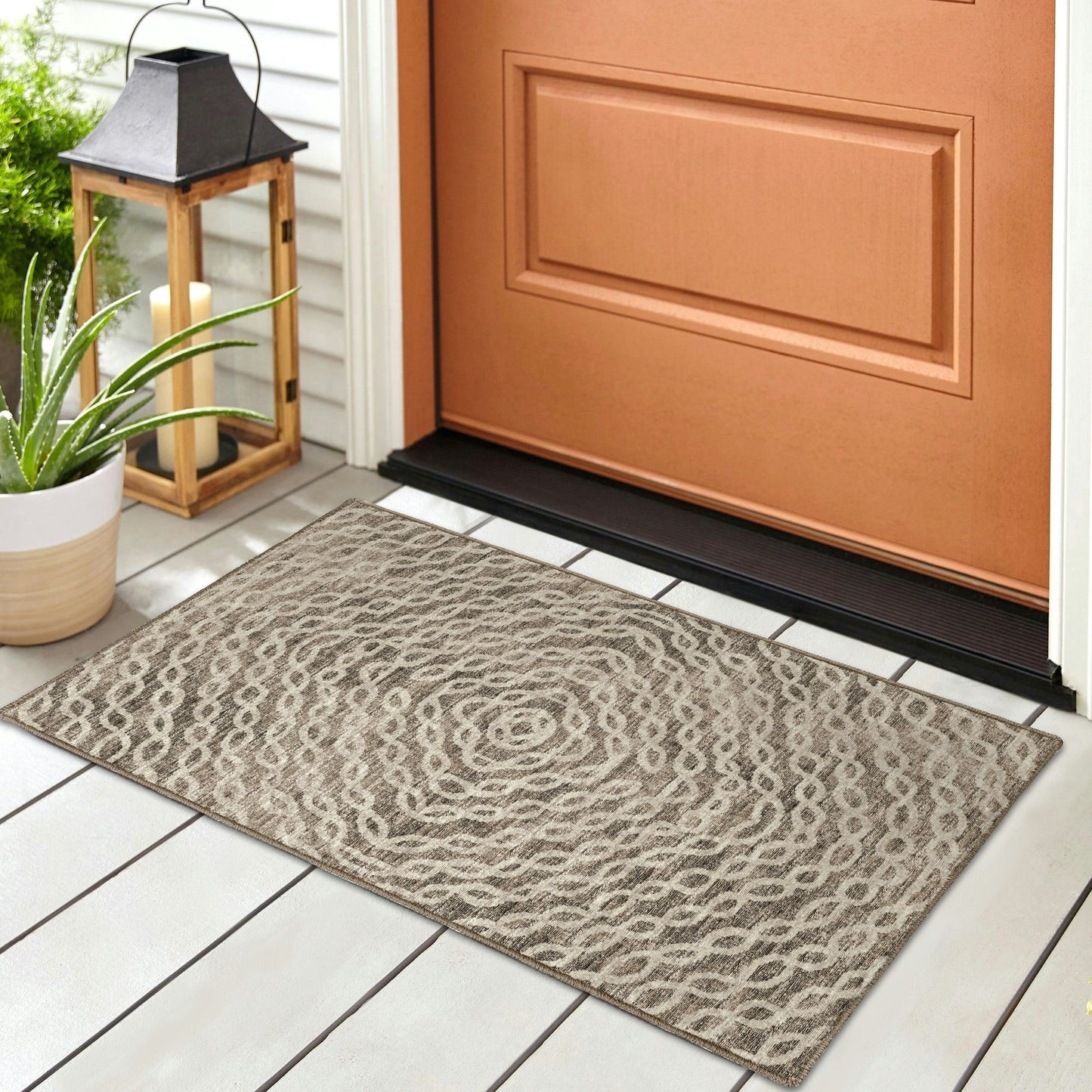 Brisbane BR3 Mink 1'8" x 2'6" Rug
