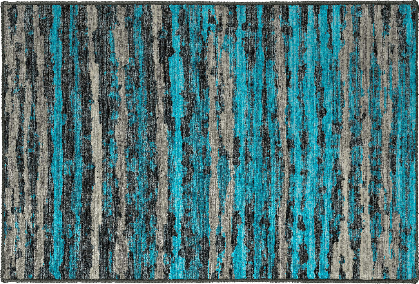 Brisbane BR4 Teal 1'8" x 2'6" Rug