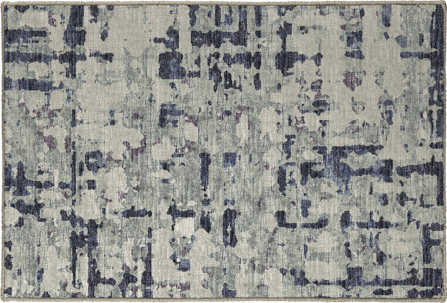 Brisbane BR5 Eggplant 1'8" x 2'6" Rug