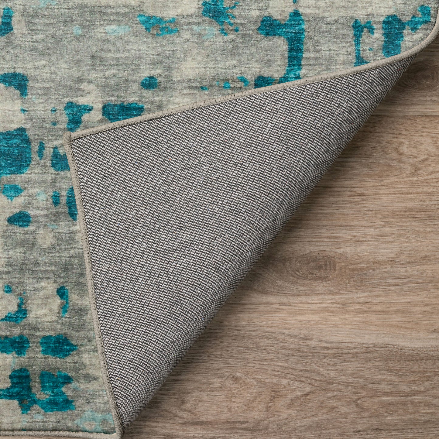 Brisbane BR5 Teal 3' x 5' Rug