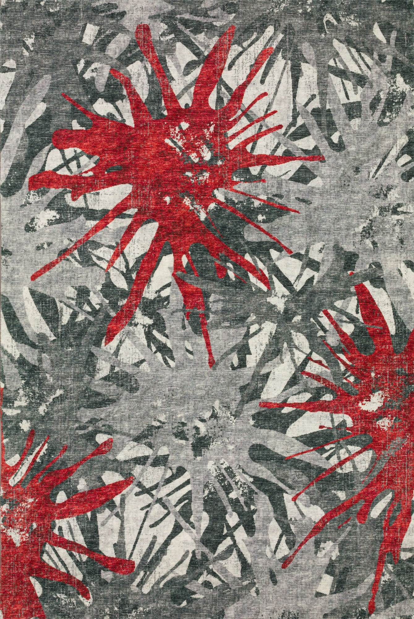 Brisbane BR6 Scarlet 3' x 5' Rug