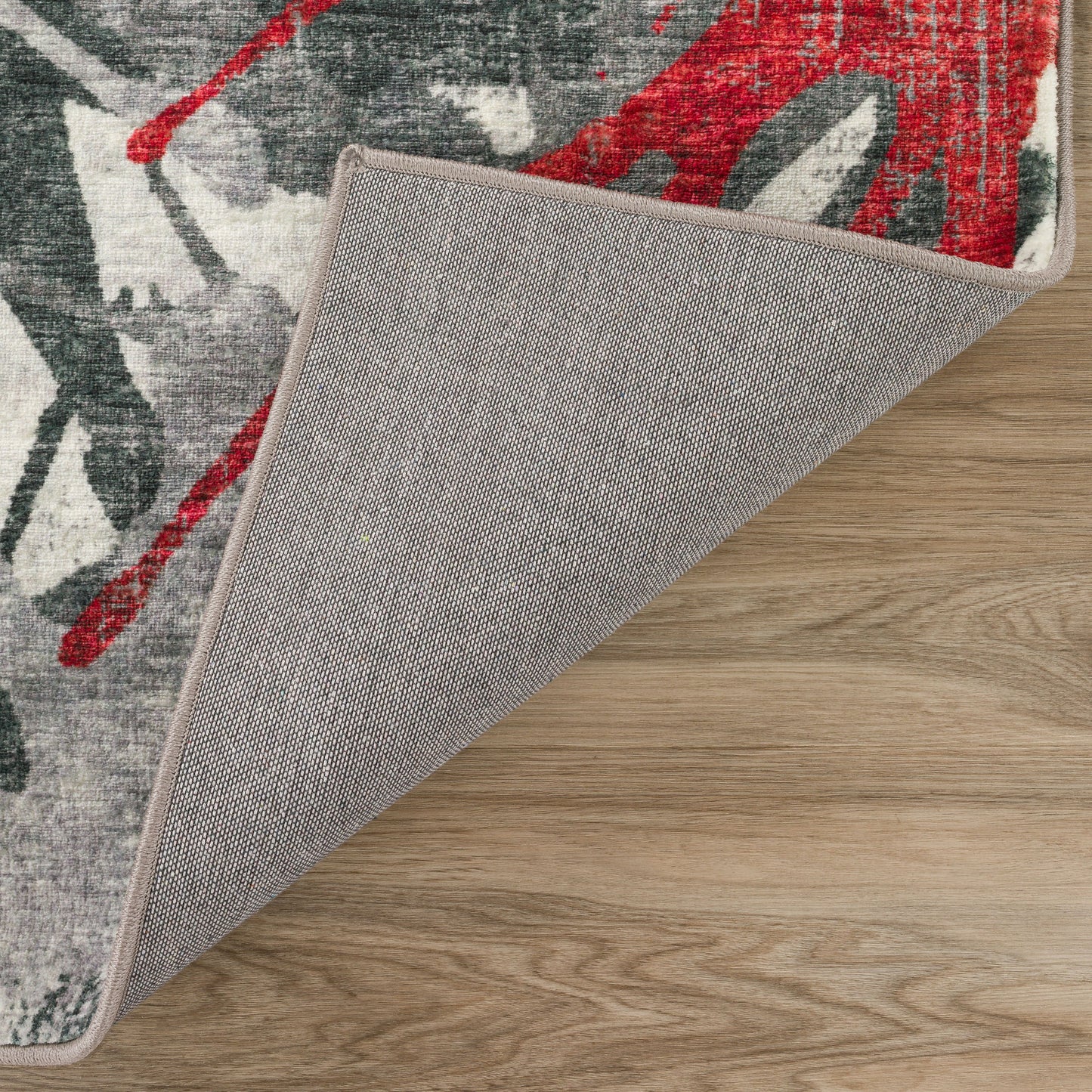 Brisbane BR6 Scarlet 3' x 5' Rug