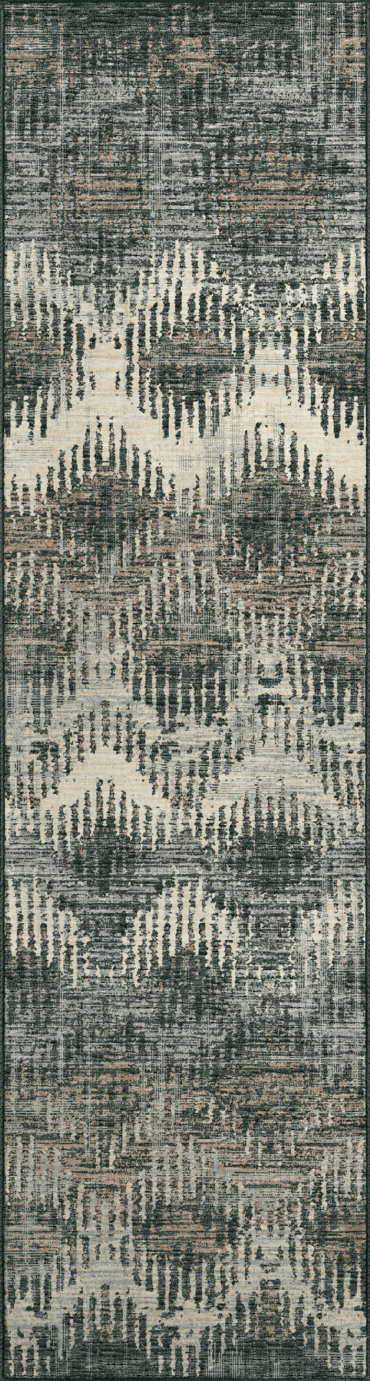 Brisbane BR9 Midnight 2'3" x 7'6" Runner Rug