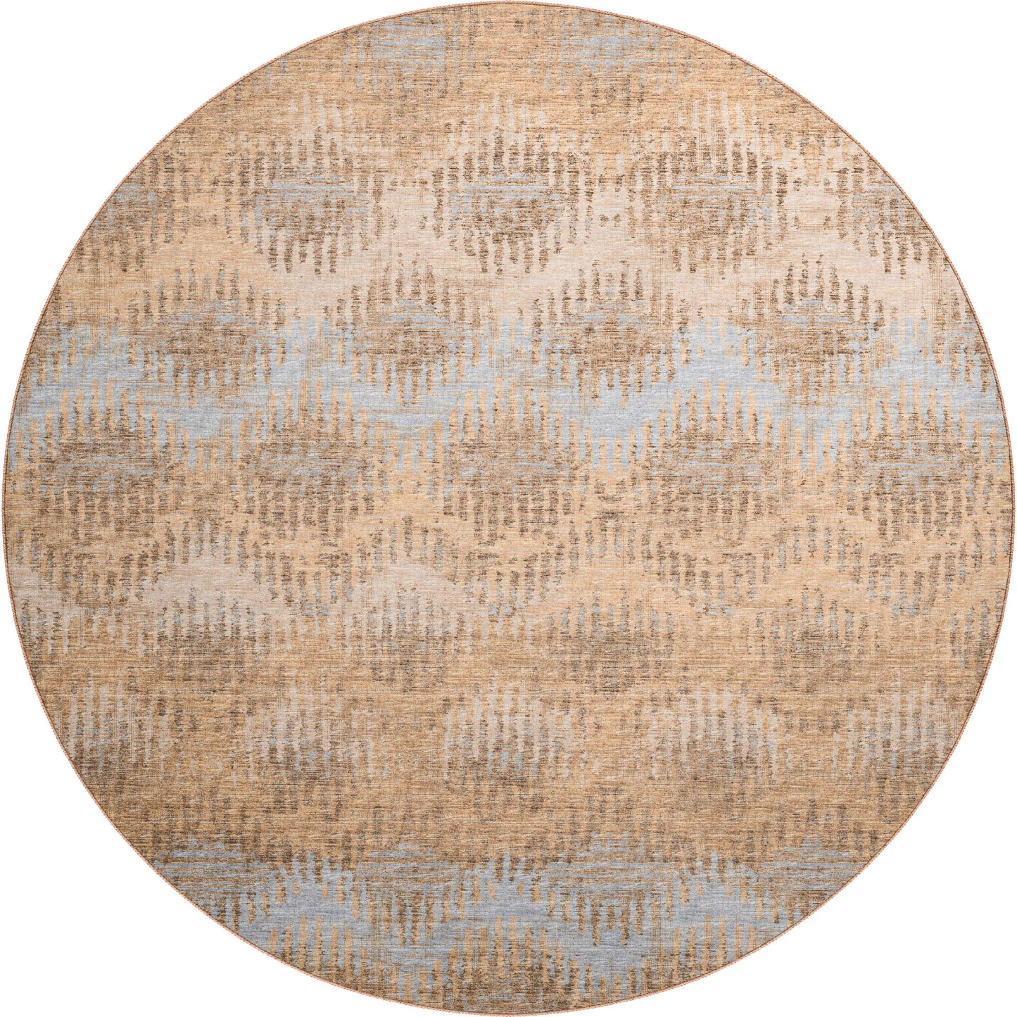 Brisbane BR9 Sandstone 8' x 8' Round Rug