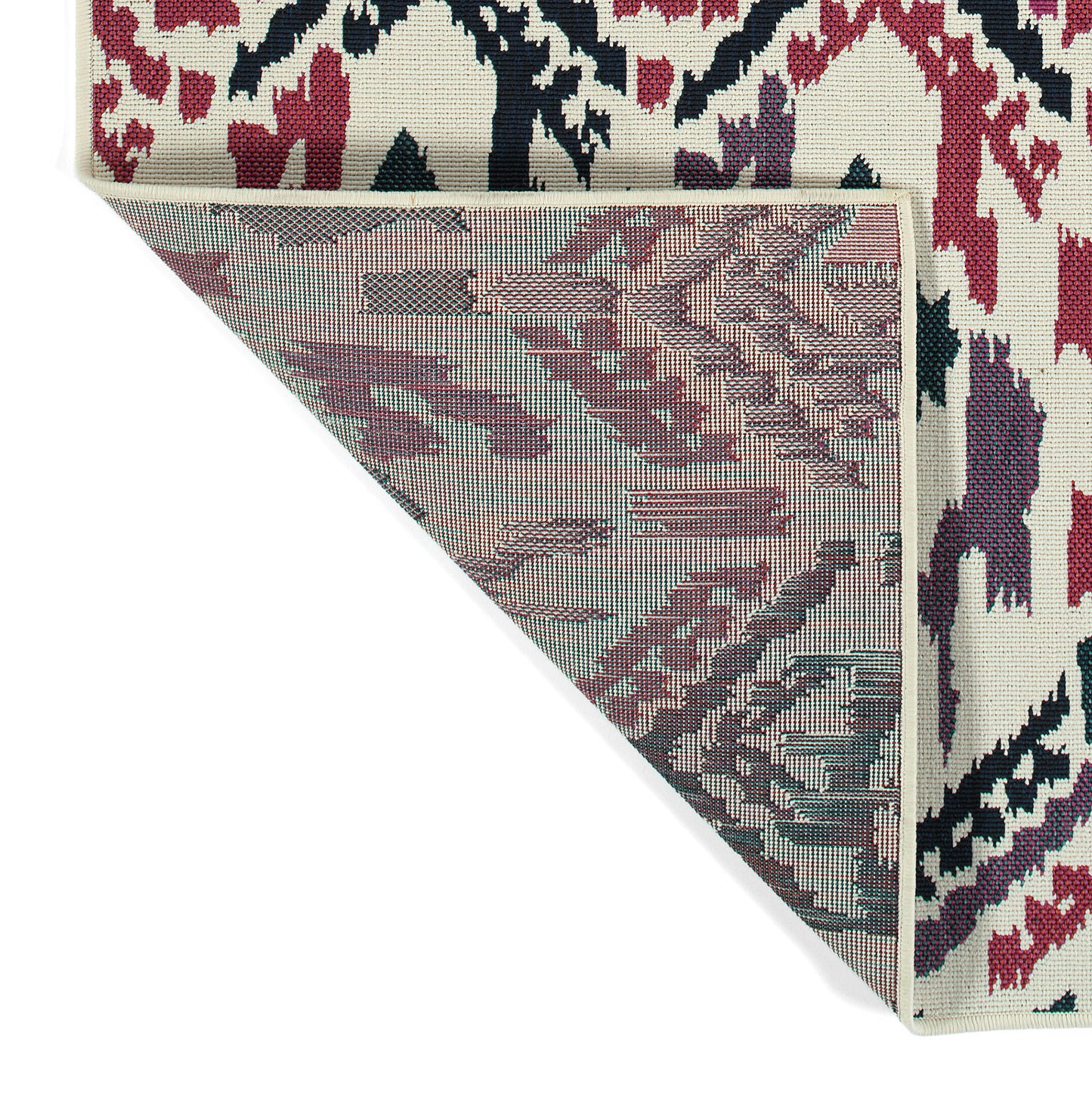 Kaleen Bitki Collection Navy Purple Runner 2'2" x 7'10"