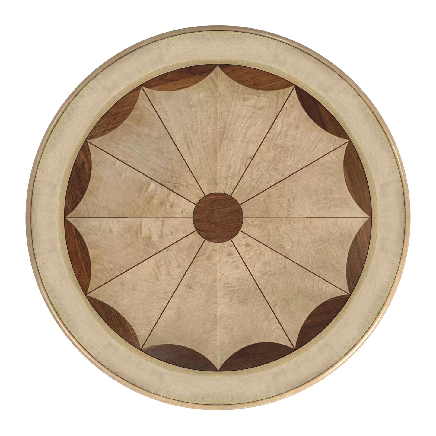 Butler Specialty Company, Carissa 30" Round Pedestal Foyer Table, Beige