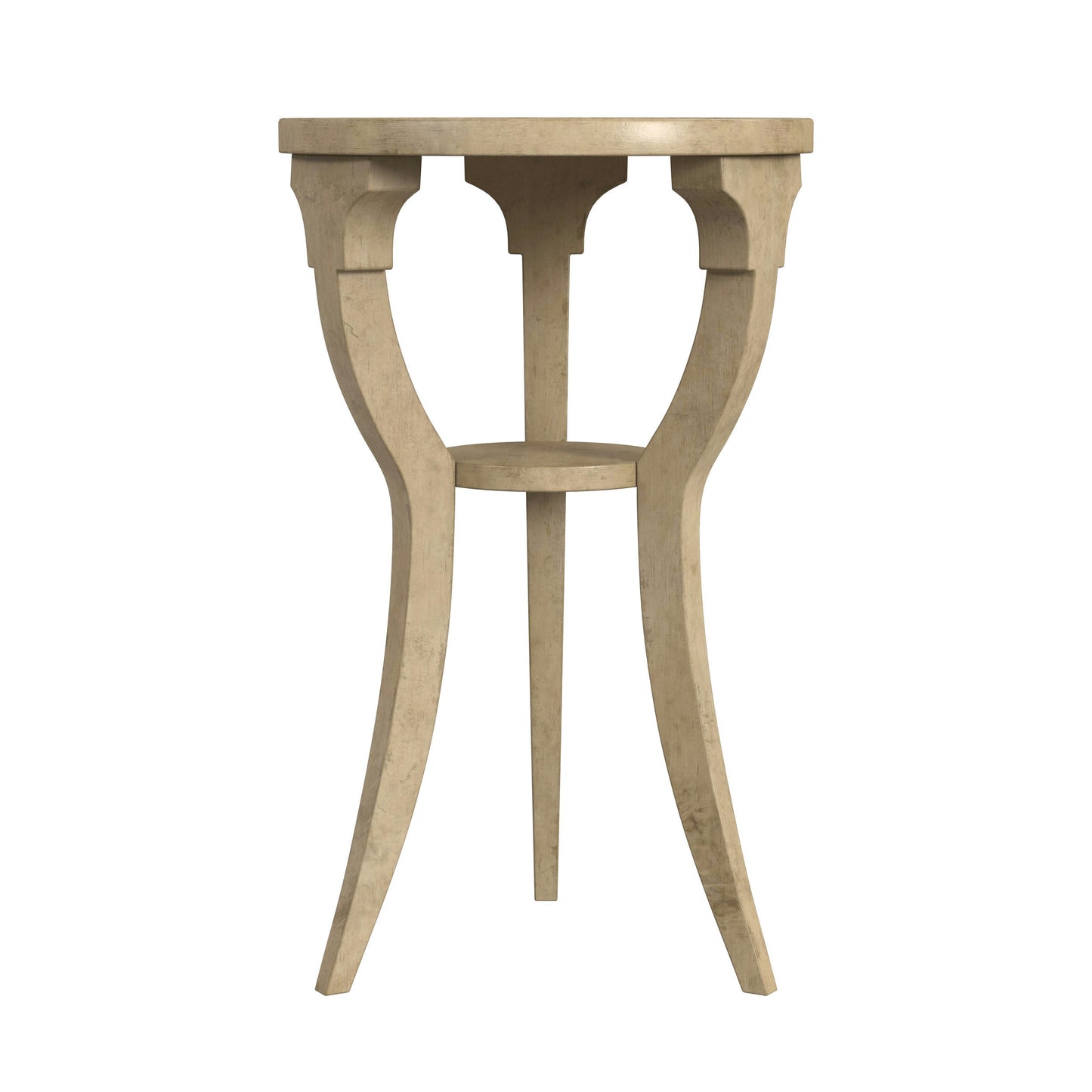 Butler Specialty Company, Dalton Round 15.75"W Accent Table, Beige