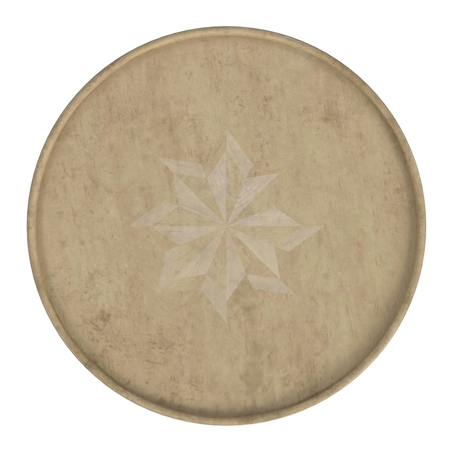Butler Specialty Company, Dalton Round 15.75"W Accent Table, Beige