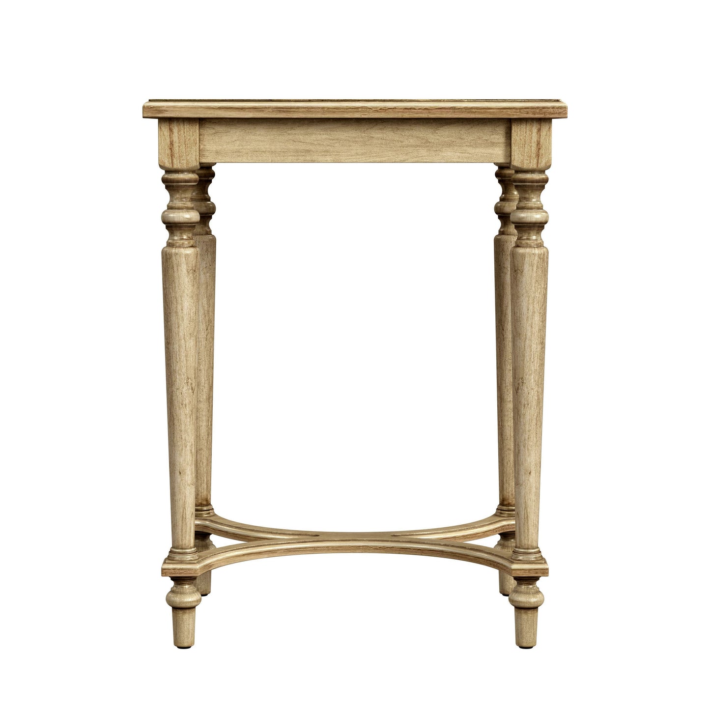 Butler Specialty Company, Tyler Solid Wood Inlay Accent Table, Beige