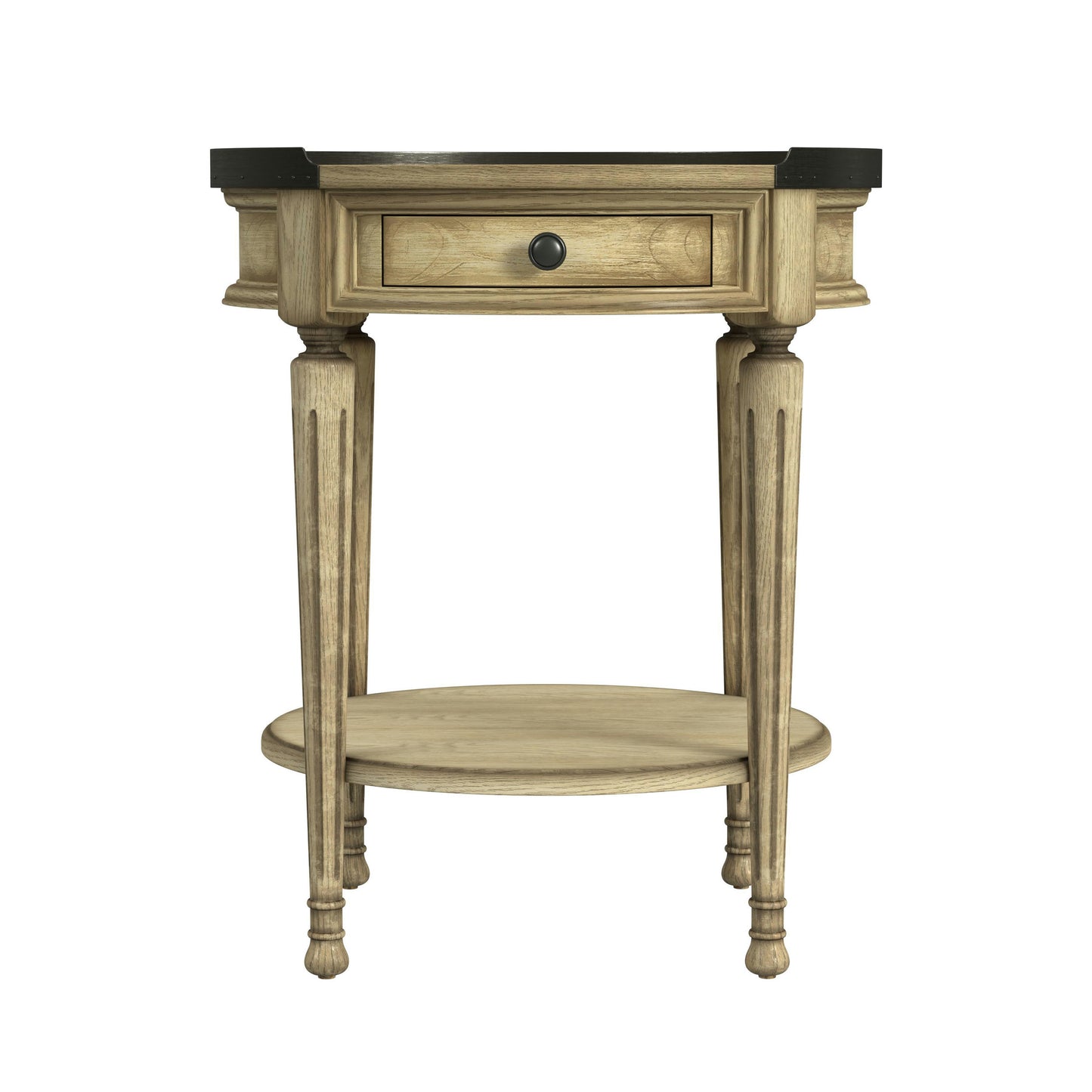 Butler Specialty Company, Sampson Side Table with Storage, Beige