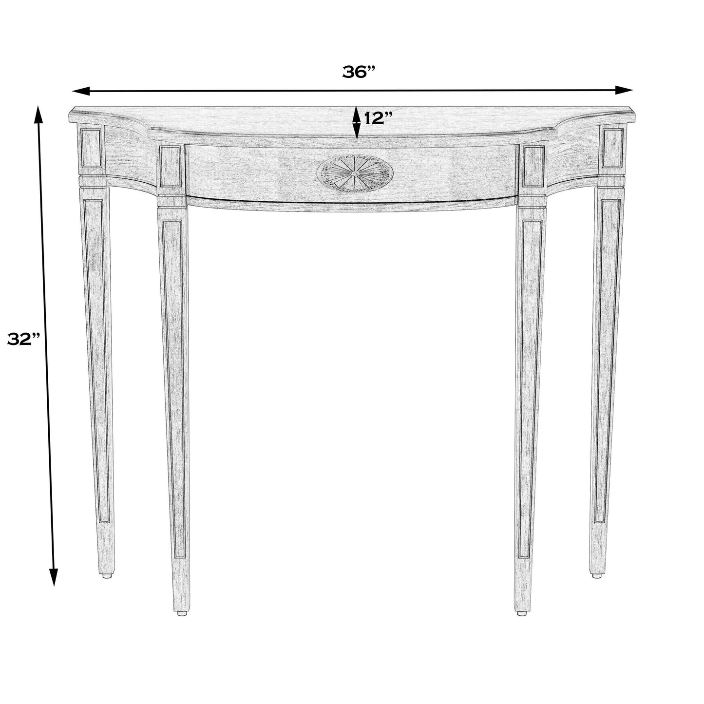 Butler Specialty Company, Chester Console Table, Beige