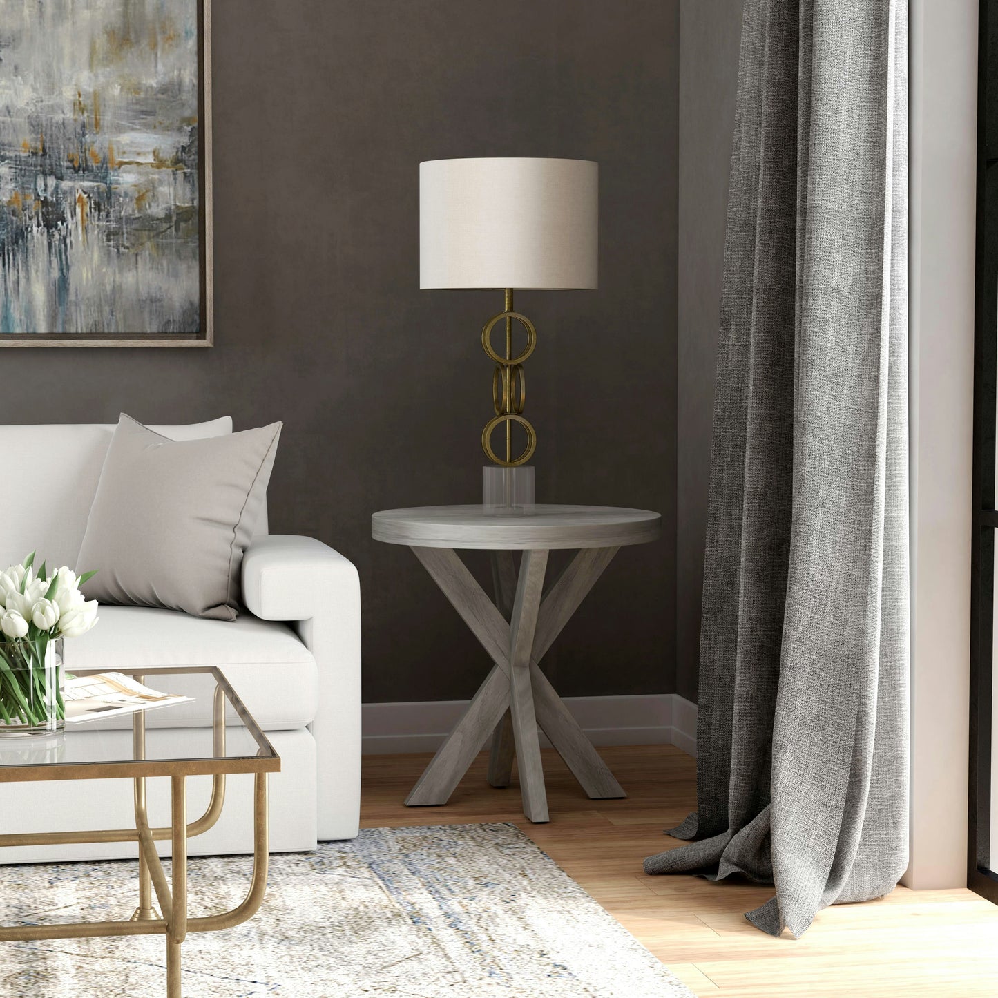 Butler Specialty Company, Pendleton End Table, Gray