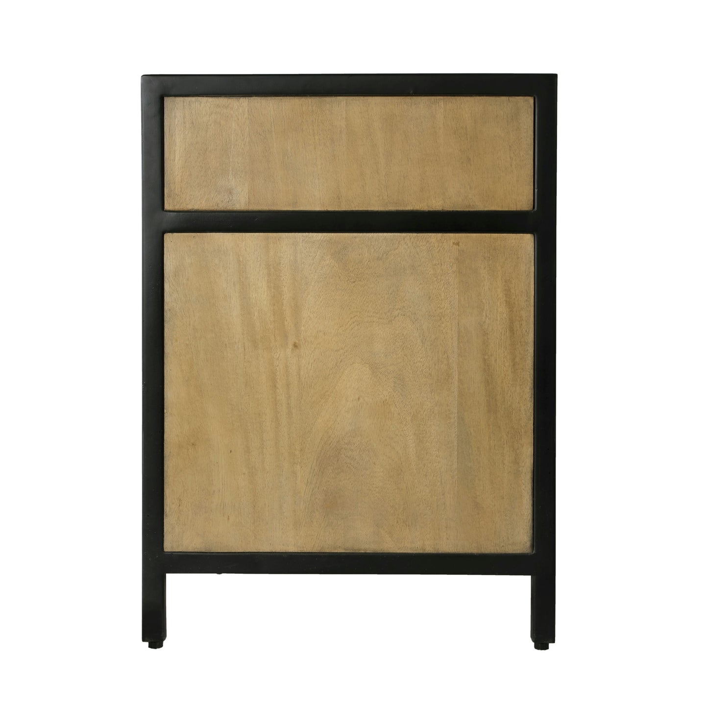 Butler Specialty Company, Hans Wood and Iron 78" TV Stand with Storage, Natural