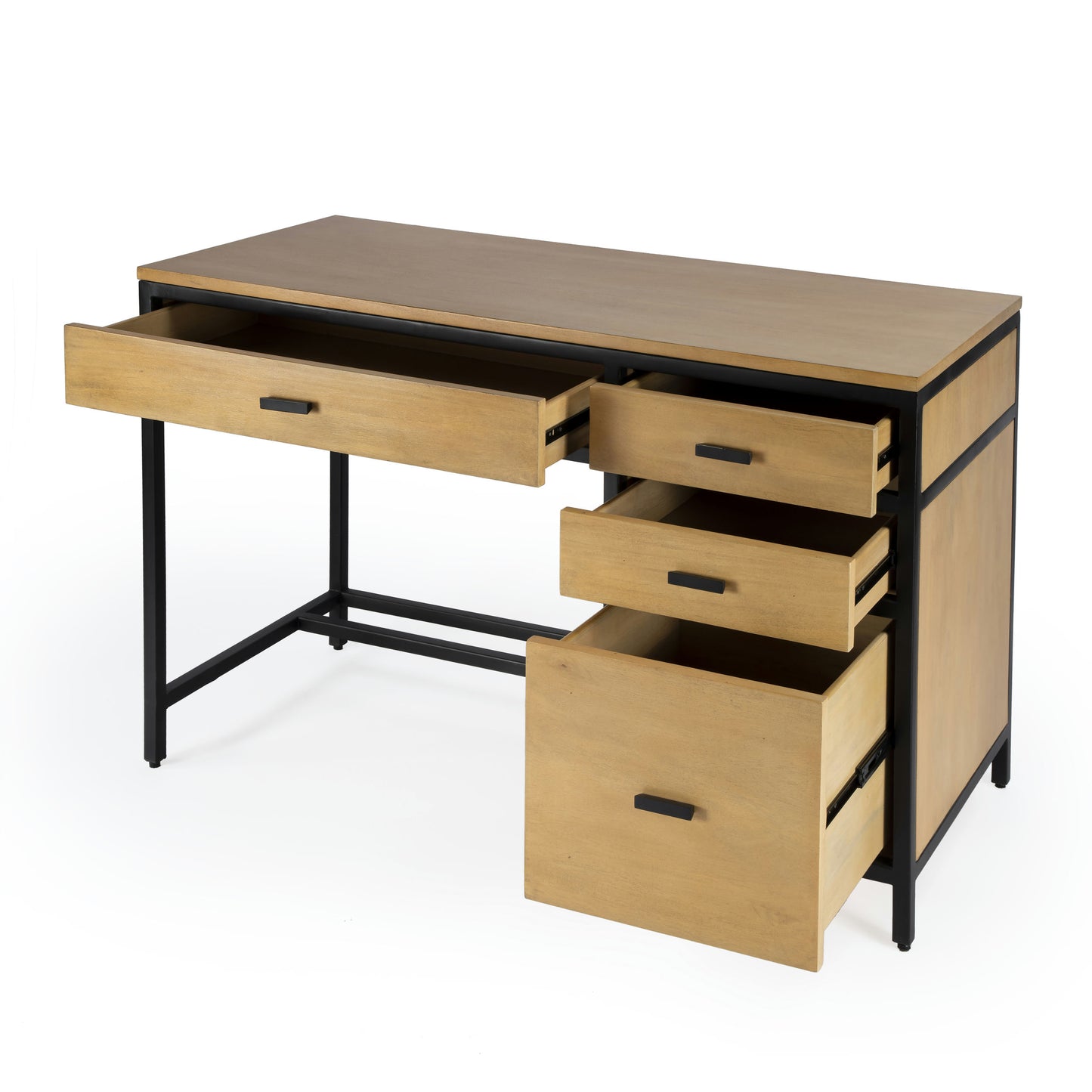 Butler Specialty Company, Hans Natural Wood Storage Desk, Natural