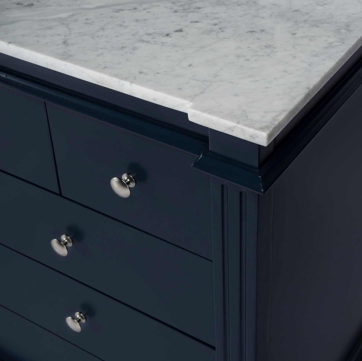 Butler Specialty Company, Harley 48" Single Bathroom Vanity Set, Navy Blue