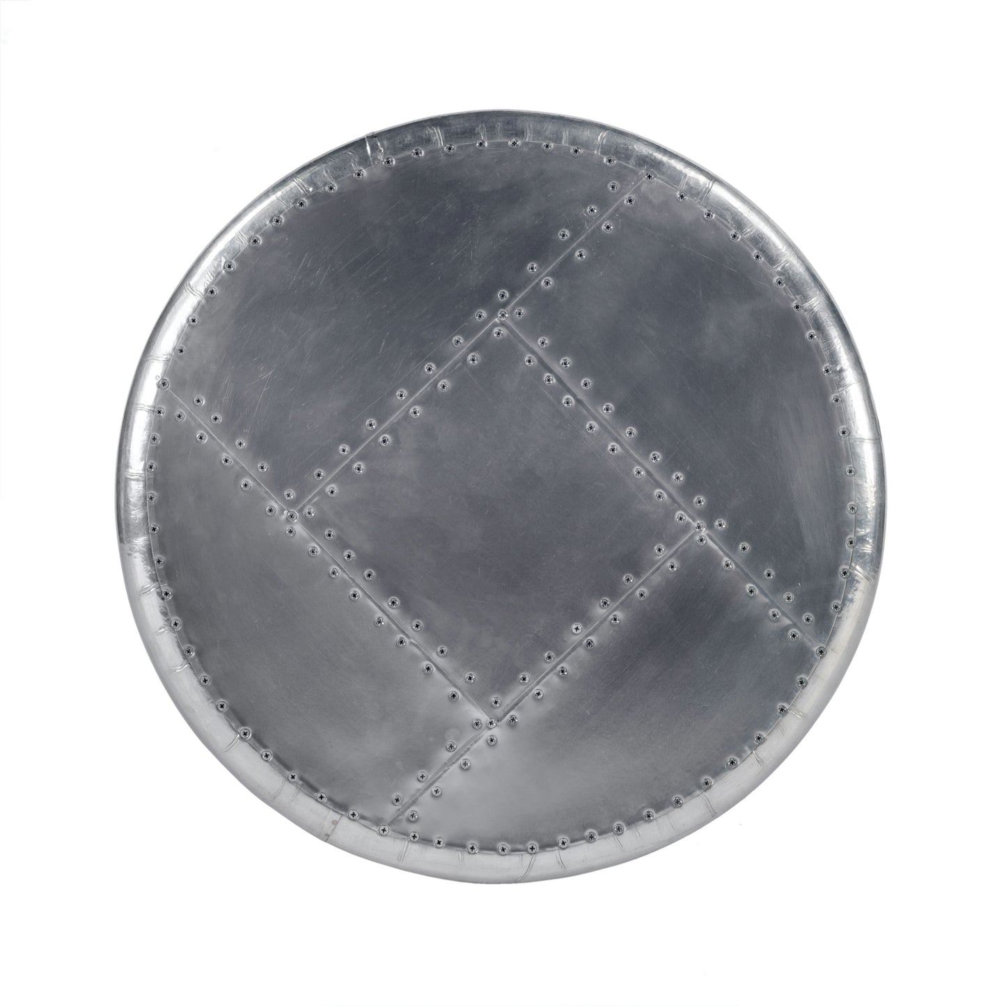 Butler Specialty Company, Midway Aviator Metal Accent Table, Silver