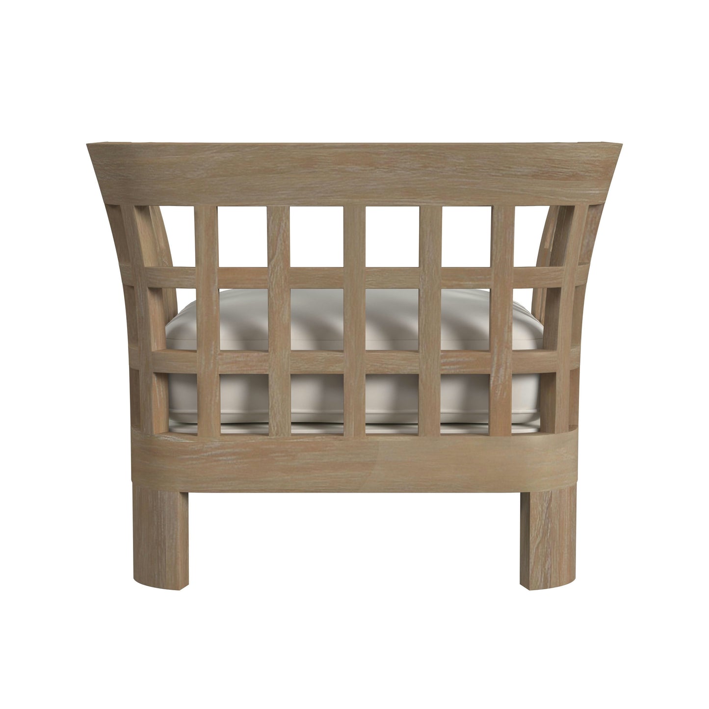 Butler Specialty Company, Monhegan Teak Outdoor Lounge Chair, Natural