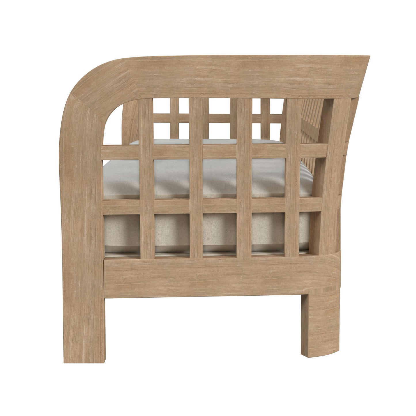 Butler Specialty Company, Monhegan Teak Outdoor Sofa, Natural