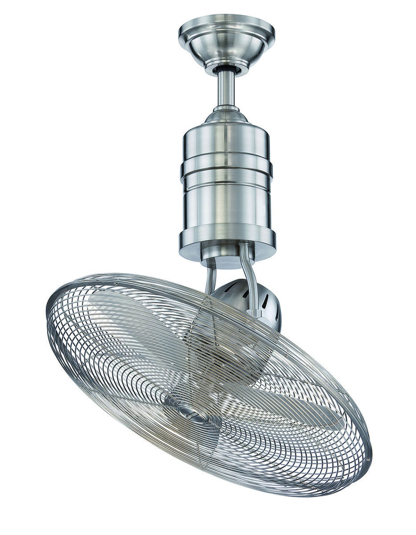 21" Bellows III Ceiling Fan in Brushed Polished Nickel