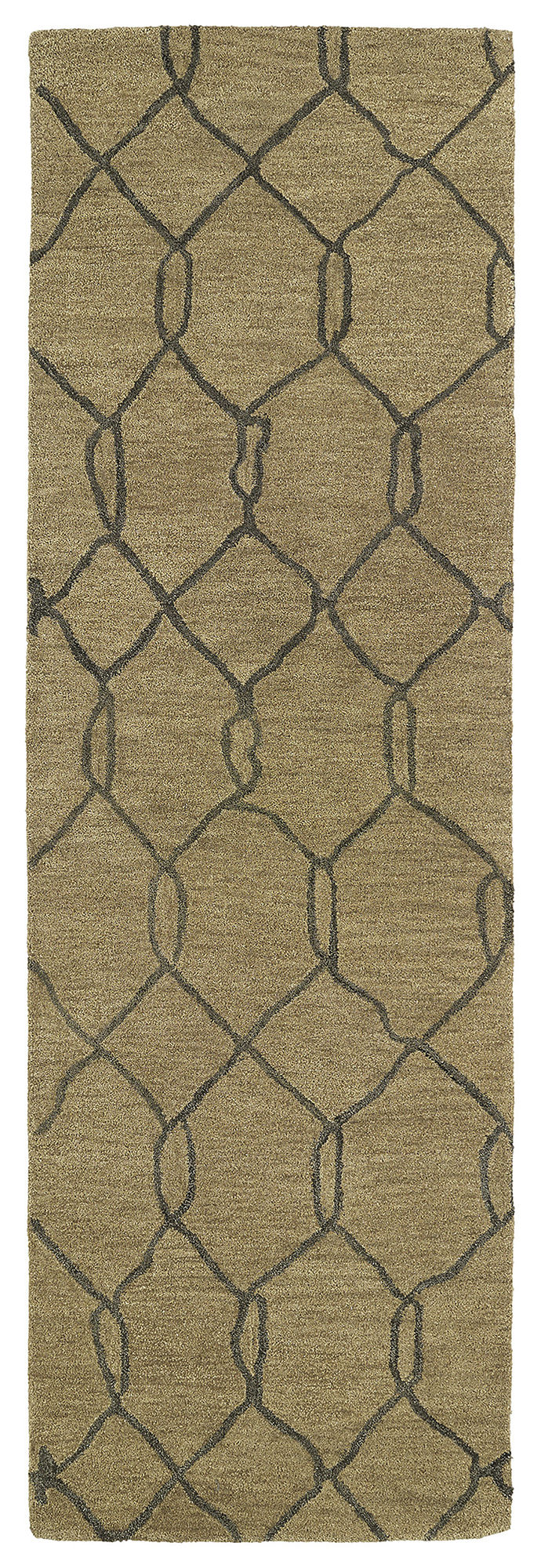 Kaleen Casablanca Collection Light Lightbrown Runner 3' x 10'