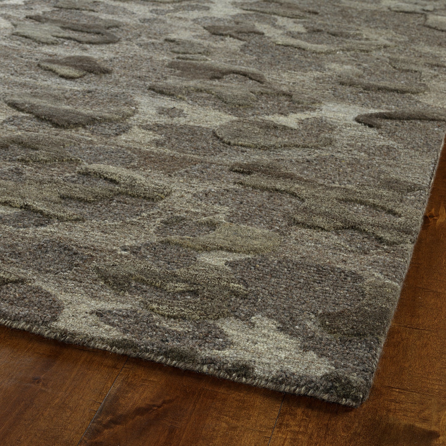 Kaleen Calvin Collection Dark Mushroom Area Rug 9'6" x 13'