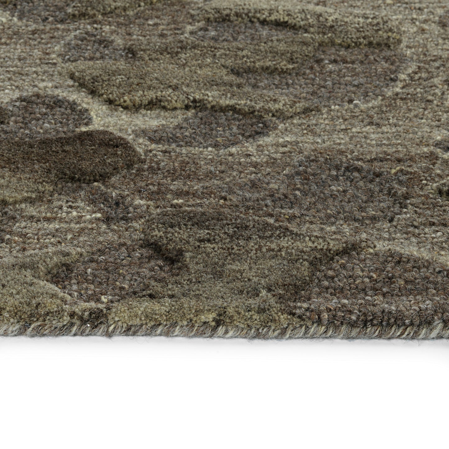 Kaleen Calvin Collection Dark Mushroom Area Rug 8' x 10'