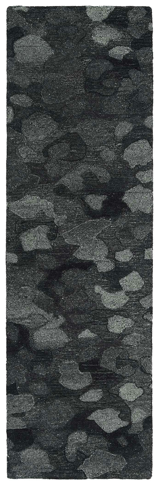 Kaleen Calvin Collection Dark Charcoal Runner 2'3" x 7'6"