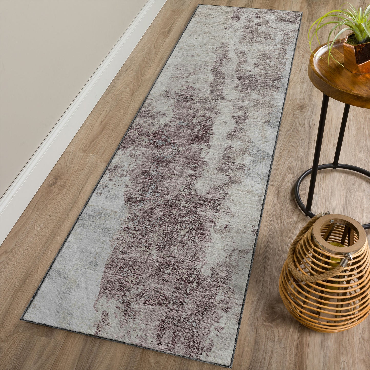 Camberly CM3 Mineral Blue 2'3" x 7'6" Runner Rug