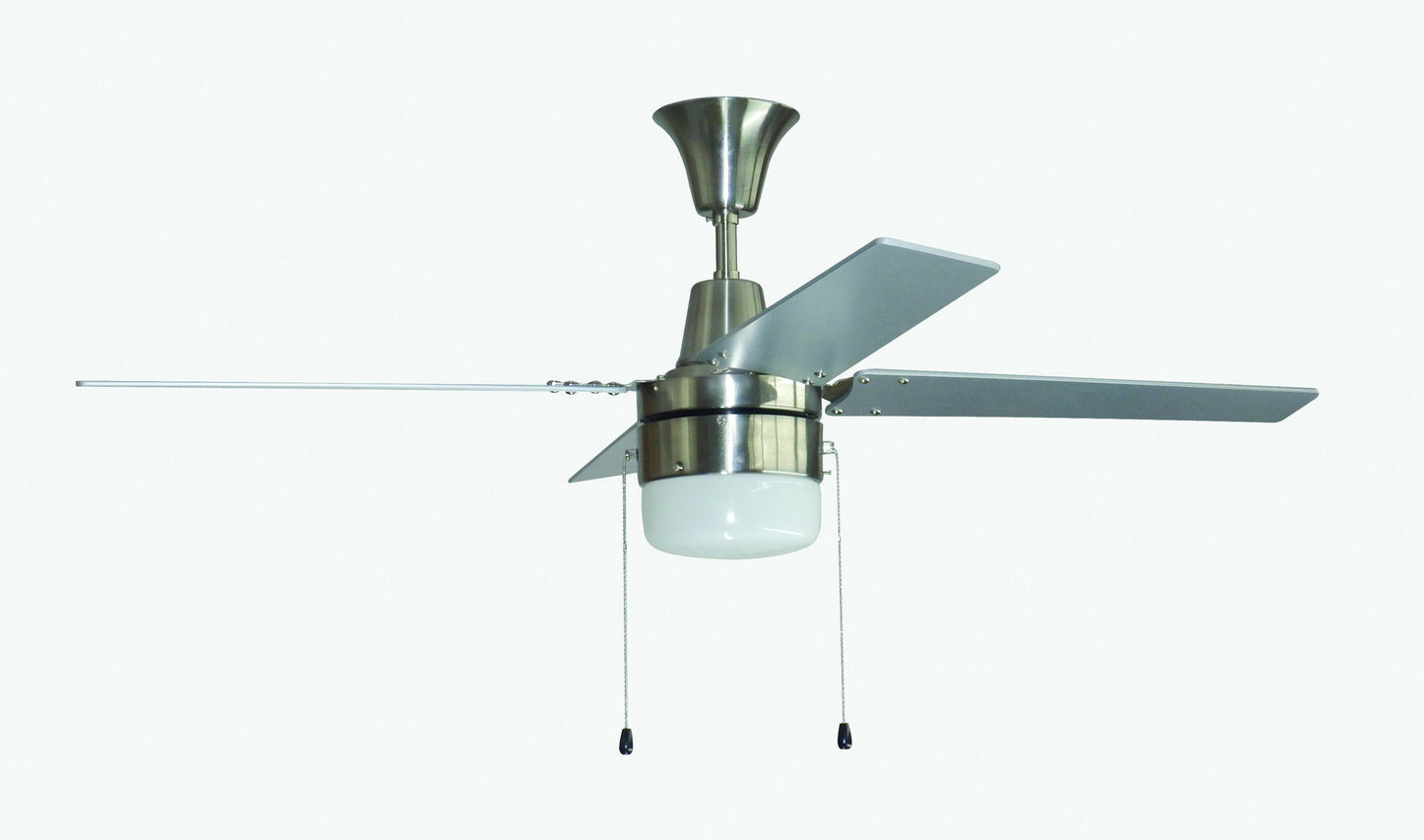 48" Connery Ceiling Fan with Pull Chain and Integrated Light