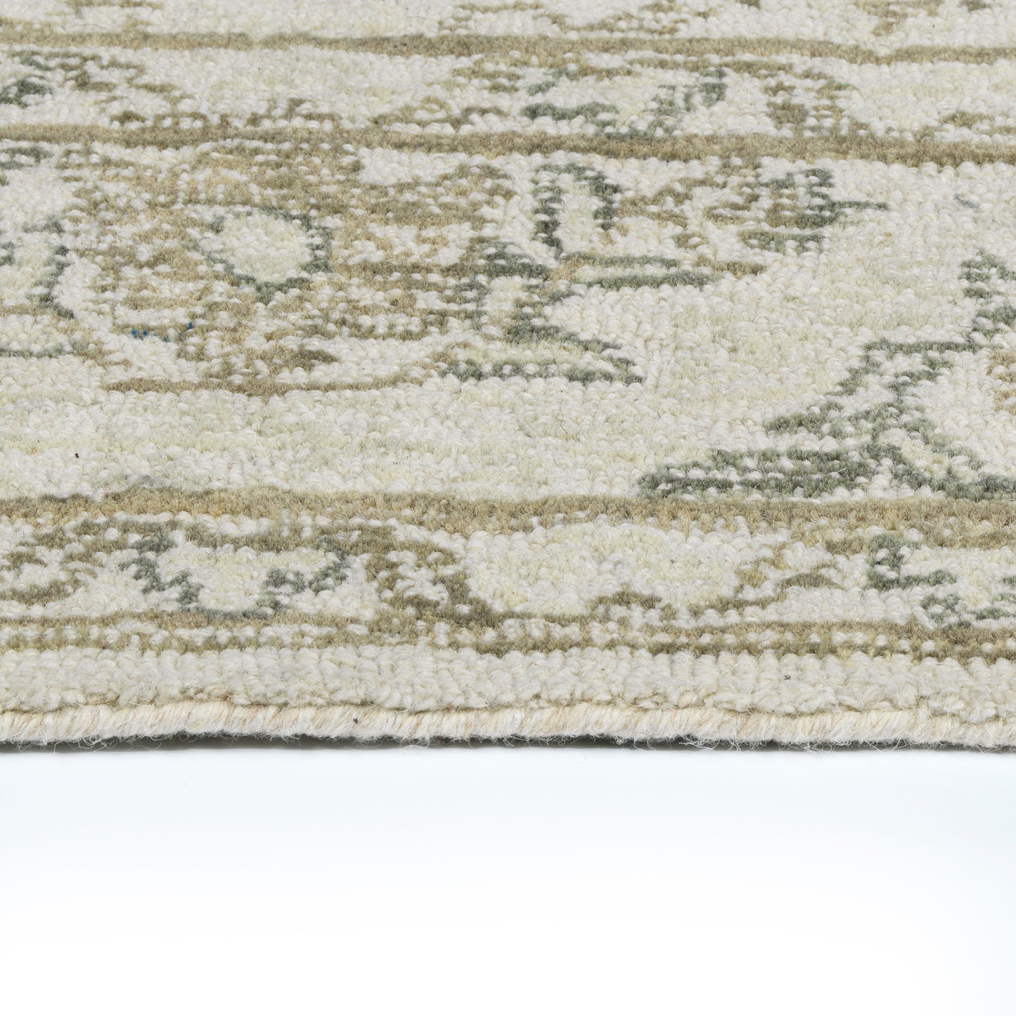 Kaleen Courvert Collection Ivory Sand Area Rug 8' x 10'