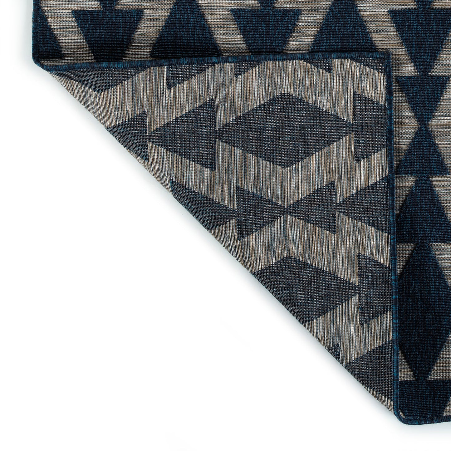 Kaleen Cove Collection Dark Navy Area Rug 5'3" x 7'6"