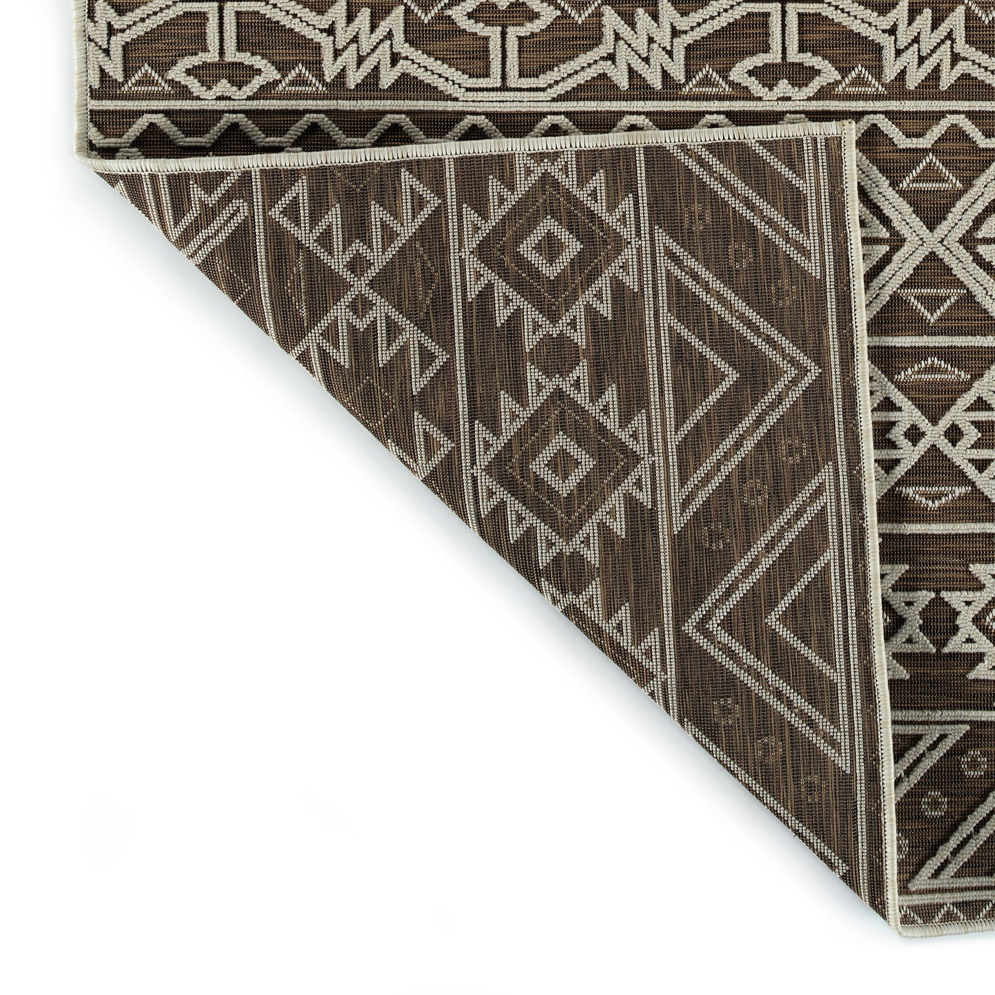 Kaleen Cove Collection Dark Chocolate Area Rug 7'10" x 10'