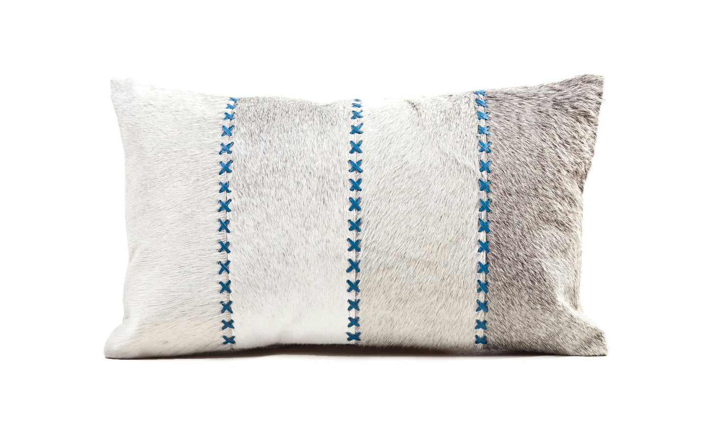 Cushion Cowhide GISELLE 12x20" Provincial