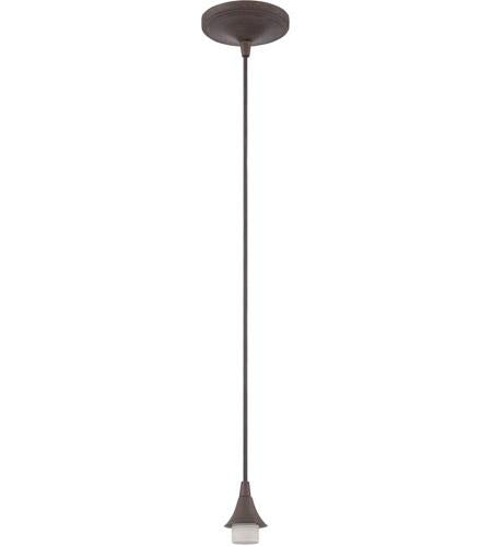 Design-A-Fixture 1 Light Mini Pendant Hardware in Aged Bronze