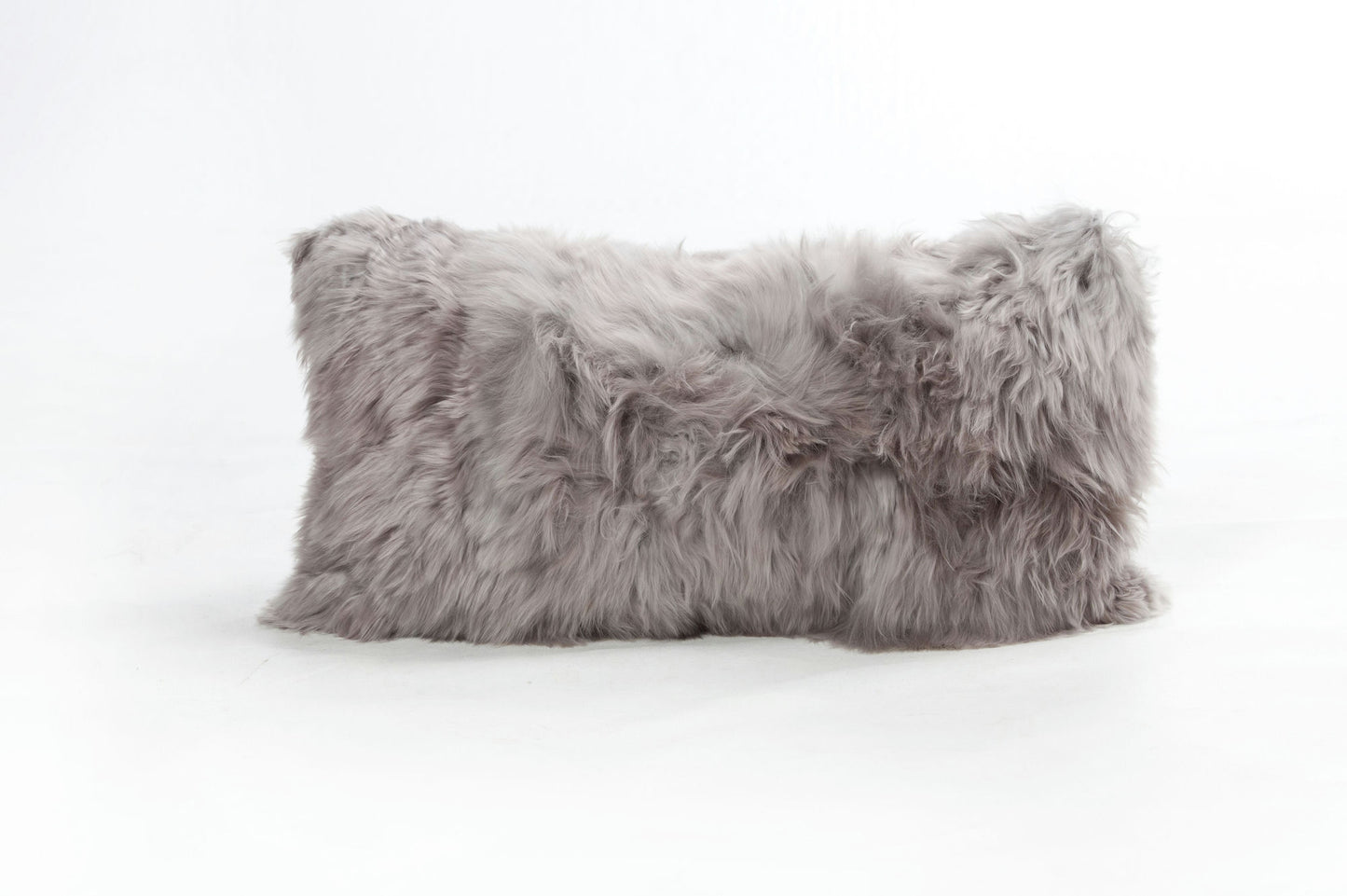 Cushion Alpaca 11x22" COOL GREY