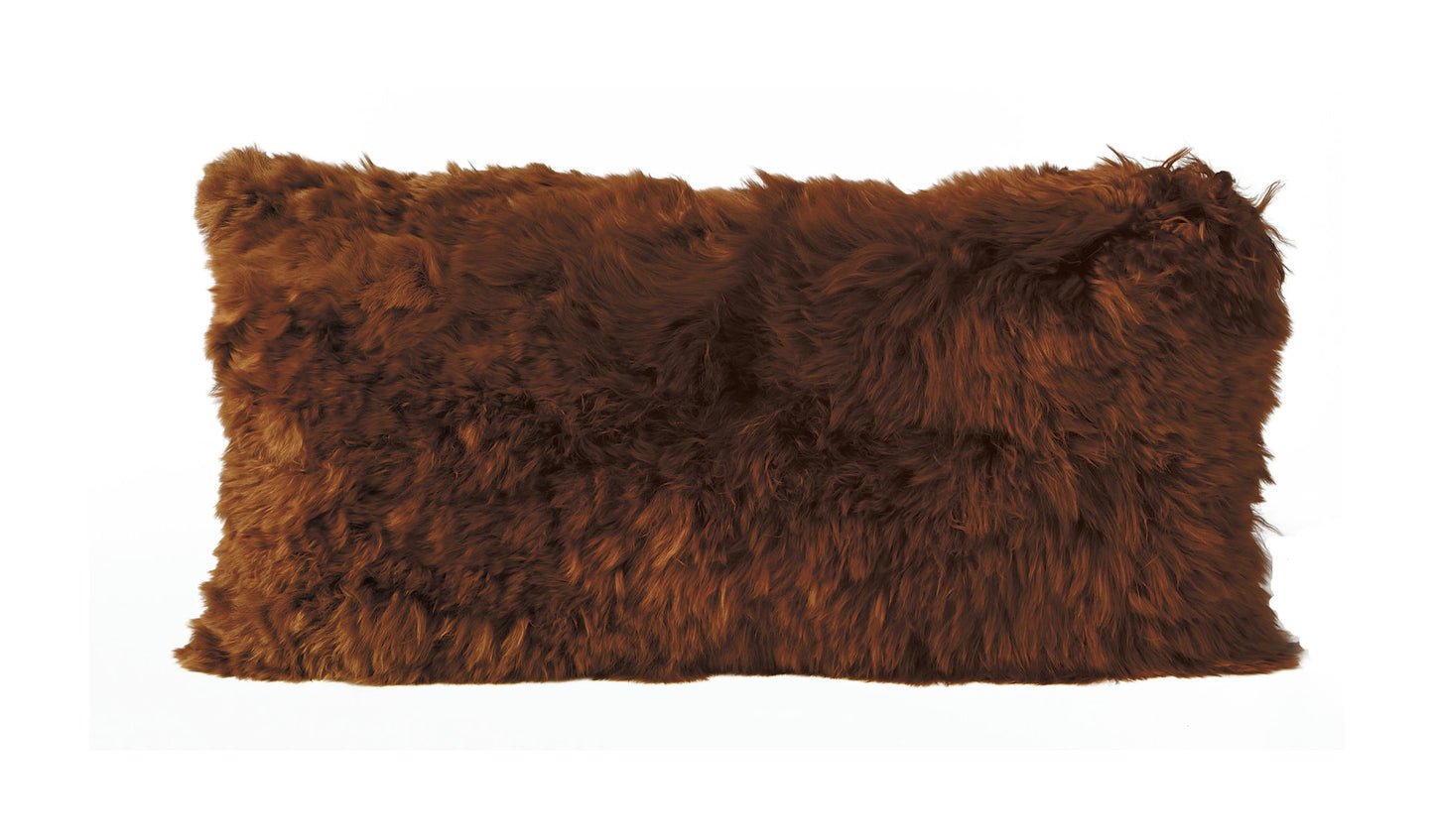 Cushion Alpaca 11x22" COPPER