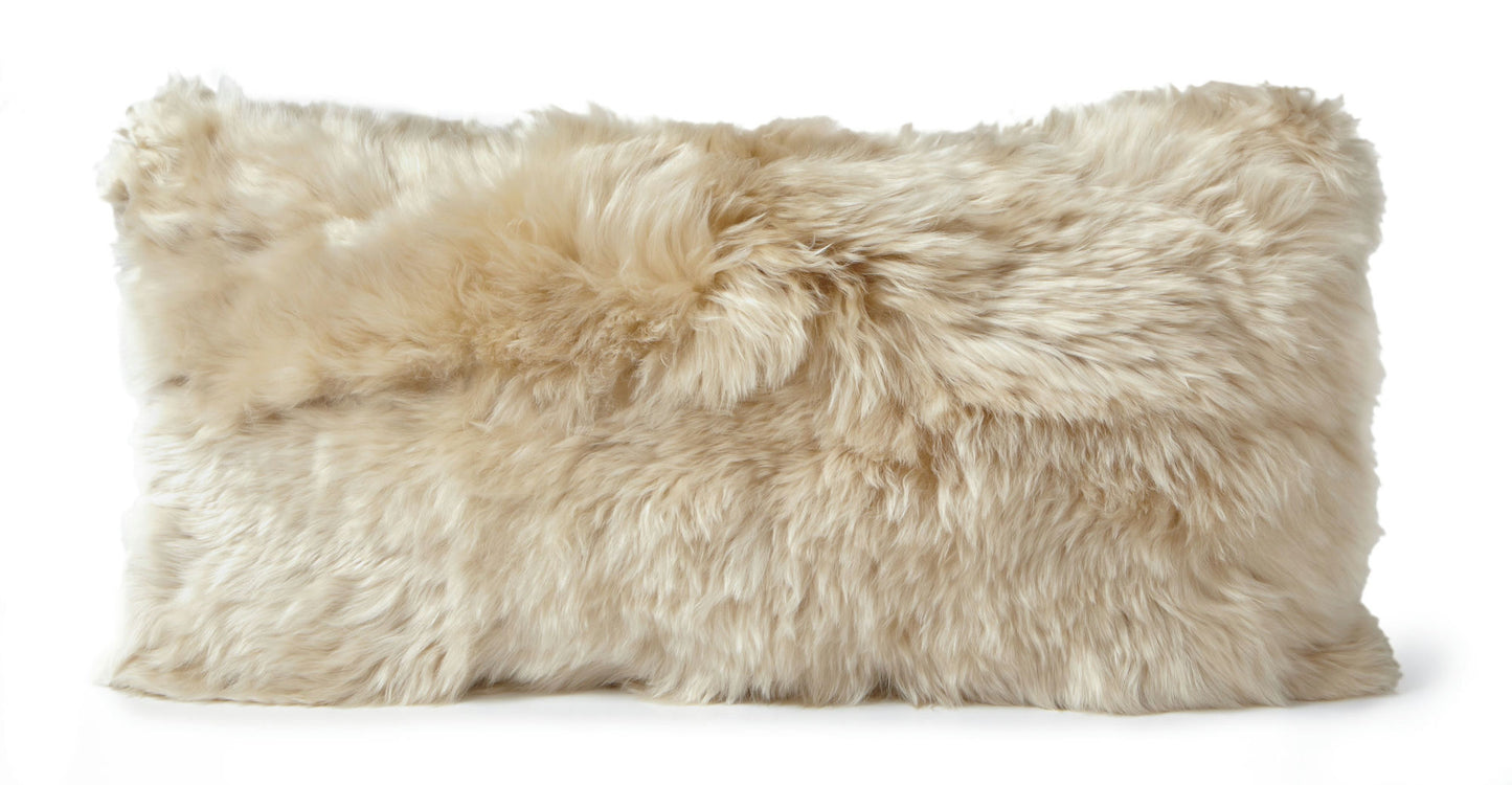 Cushion Alpaca 11x22" LINEN