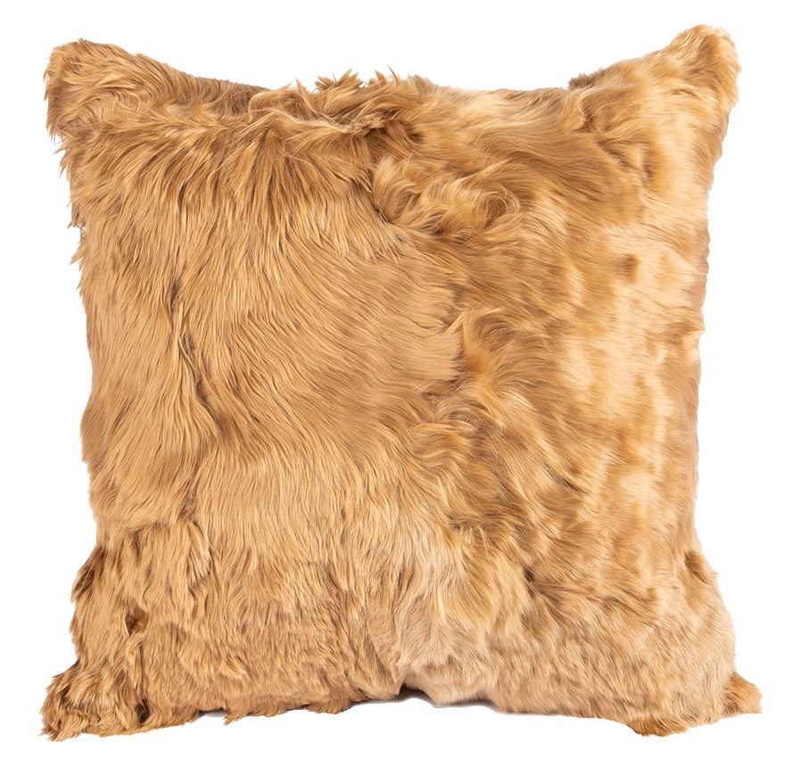 Cushion Alpaca 20" GOLD