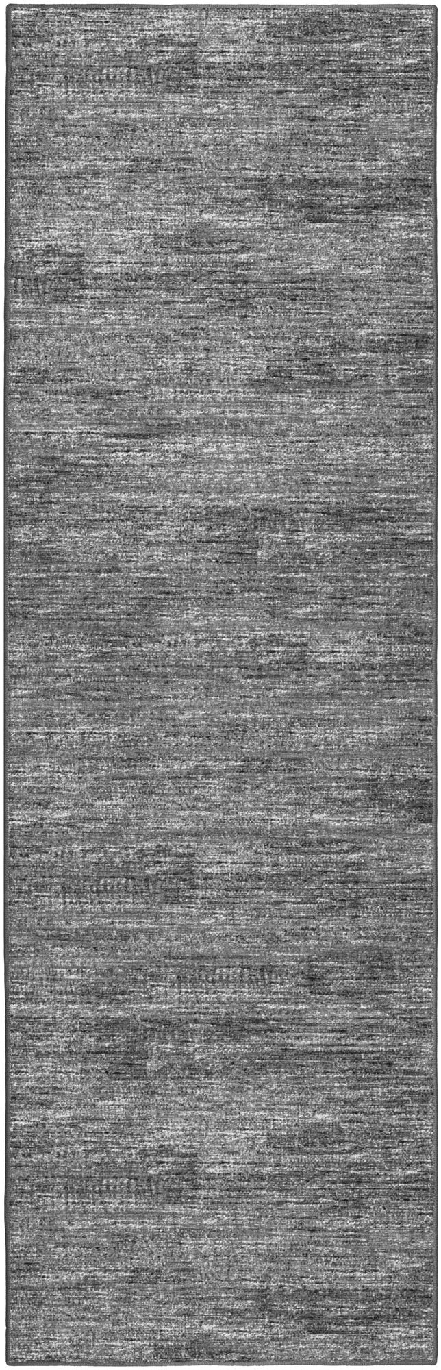 Ciara CR1 Charcoal 2'6" x 10' Runner Rug