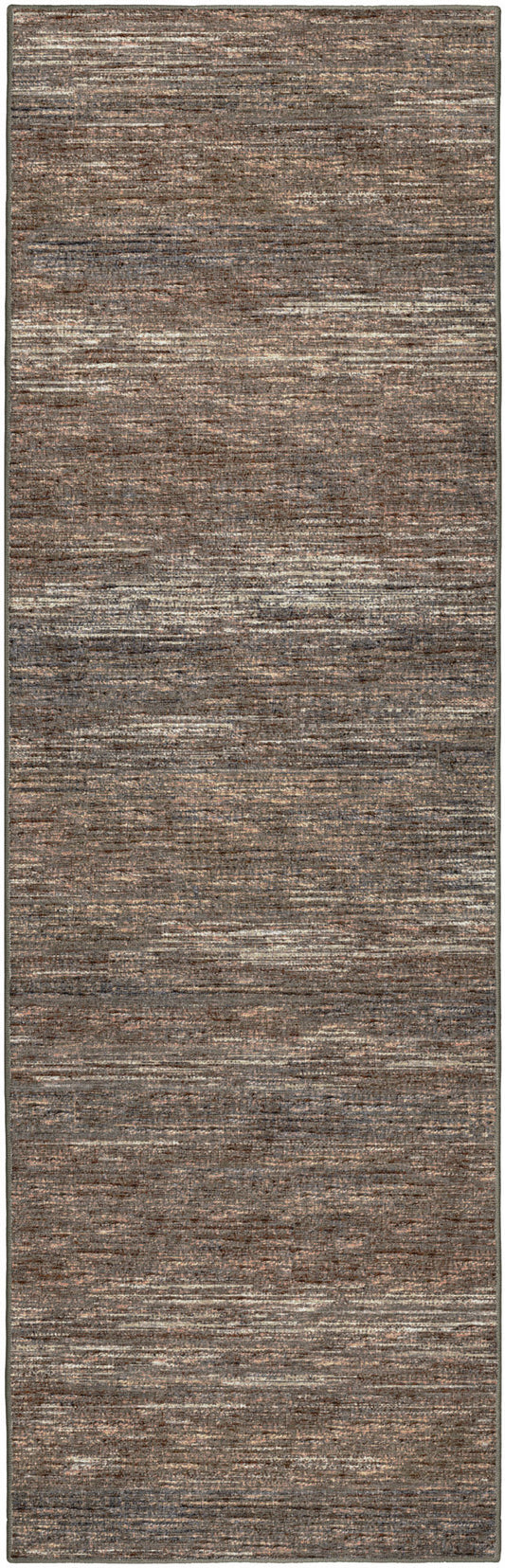 Ciara CR1 Chocolate 2'6" x 10' Runner Rug