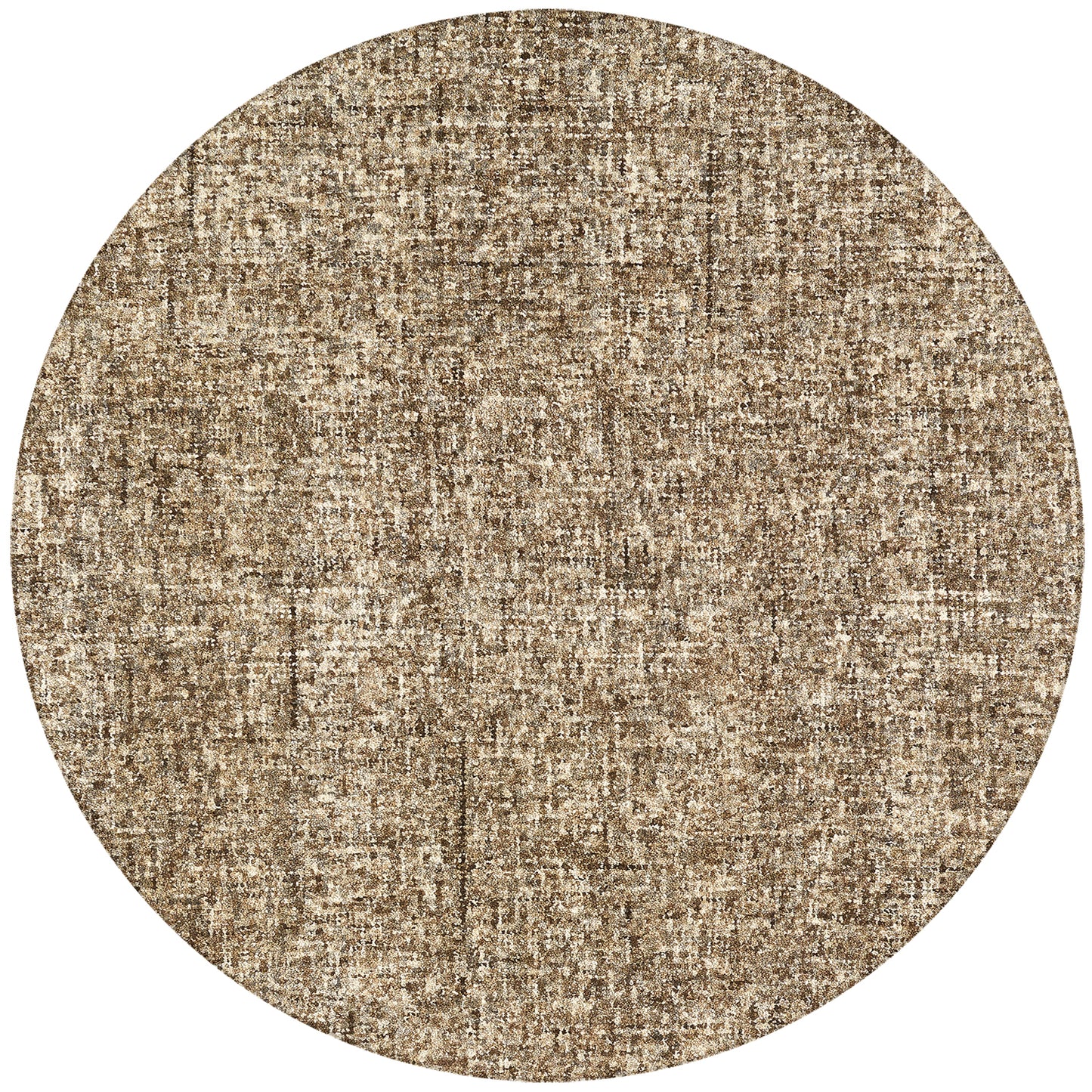 Calisa CS5 Coffee 4' x 4' Round Rug