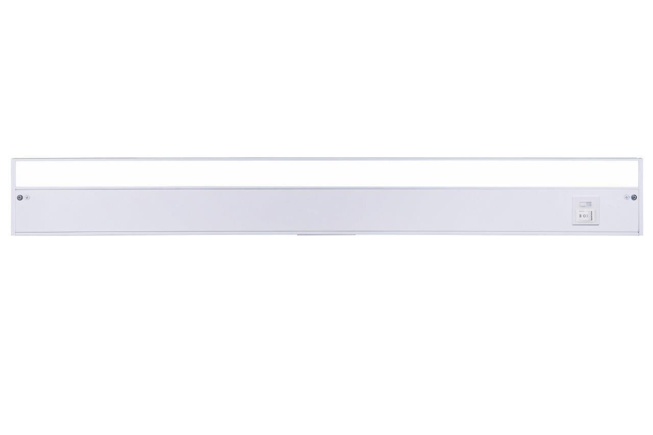 Undercabinet 3-in-1 Color Temperature Adjustable 30" LED Light Bar in White