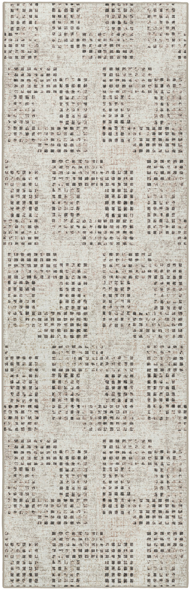 Delano DA1 Ivory 2'6" x 10' Runner Rug