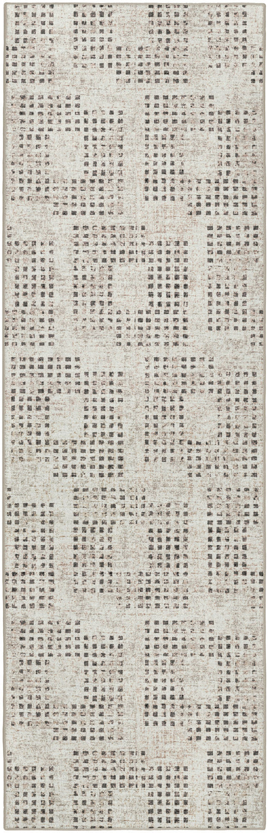 Delano DA1 Ivory 2'6" x 10' Runner Rug