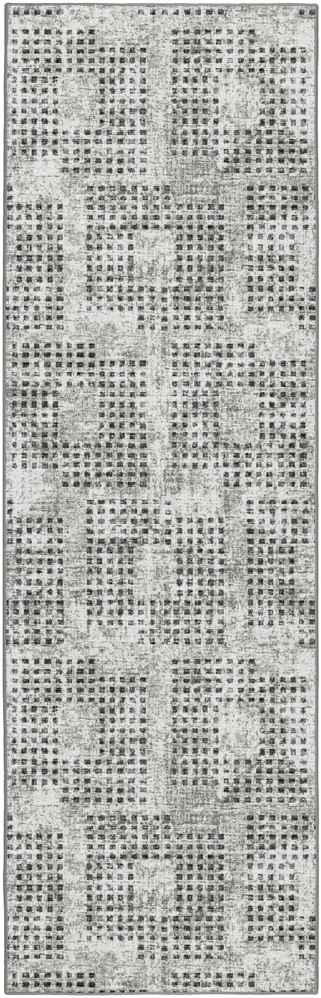 Delano DA1 Pewter 2'6" x 10' Runner Rug