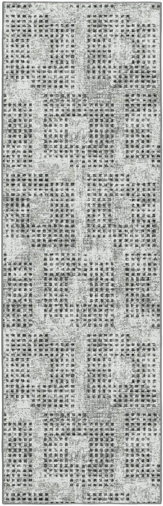Delano DA1 Pewter 2'6" x 10' Runner Rug
