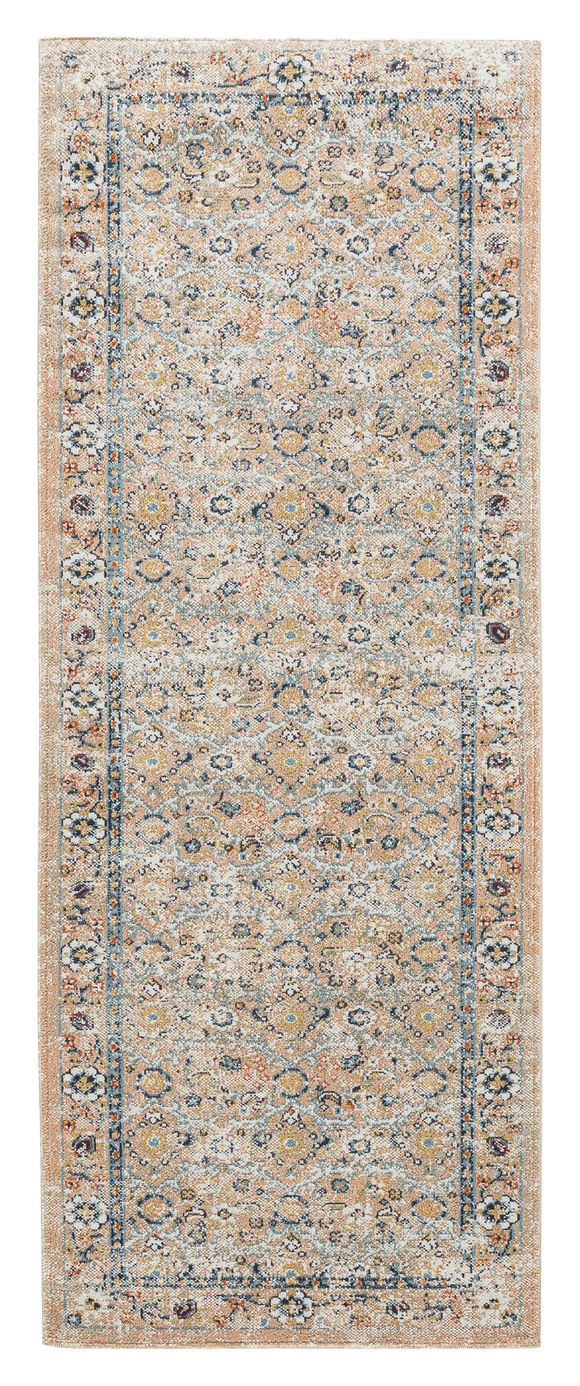Kaleen Deya Collection Light Peach Area Rug 7'10" x 10'2"