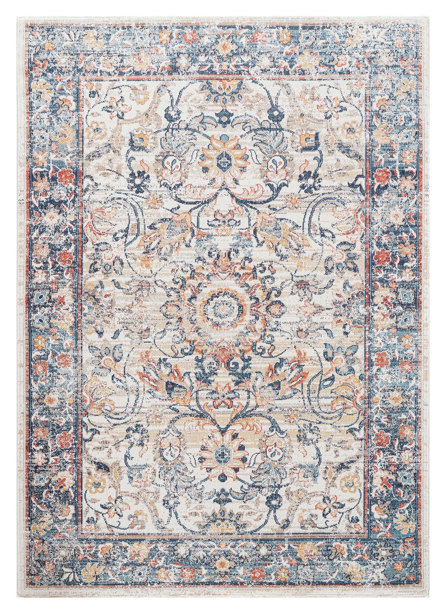 Kaleen Deya Collection DEY02-09 Cream Area Rug 5'3"x 7'6"